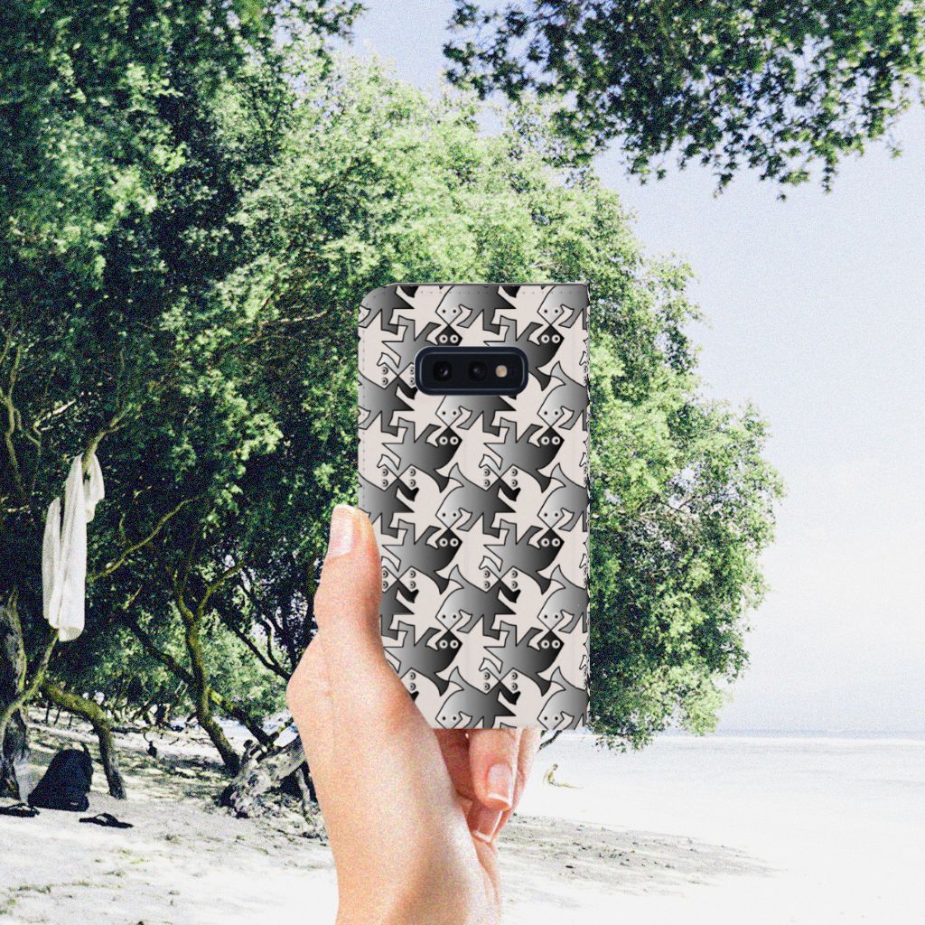Samsung Galaxy S10e Hoesje maken Salamander Grey
