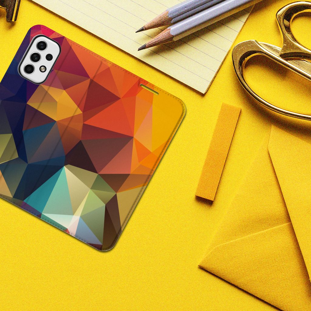 Samsung Galaxy A23 Stand Case Polygon Color - B2C Telecom