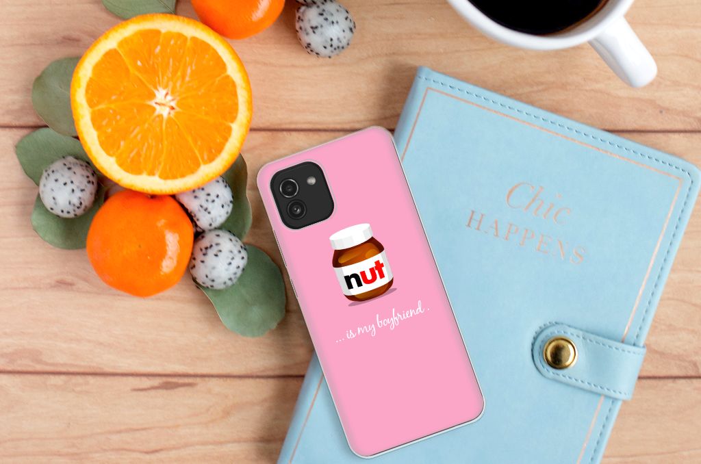 Samsung Galaxy A03 Siliconen Case Nut Boyfriend B2C Telecom