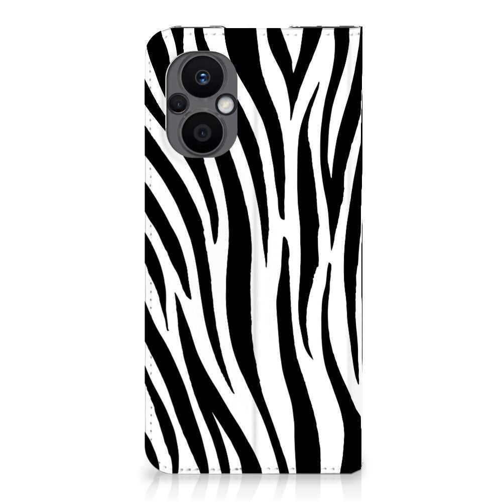OPPO Reno8 Lite Hoesje maken Zebra - B2C Telecom