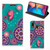 Samsung Galaxy A30 Bookcase Cirkels en Vlinders