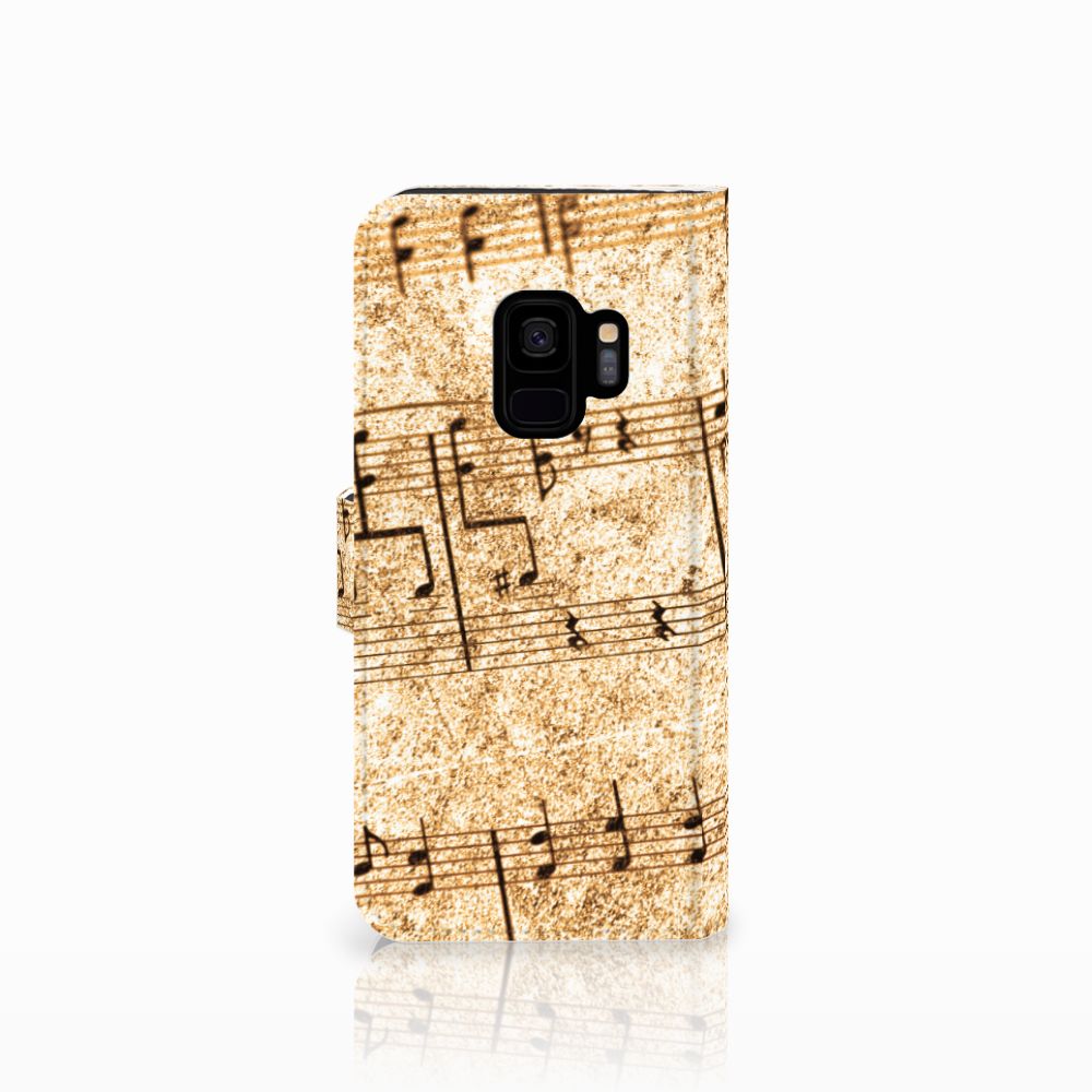 Samsung Galaxy S9 Telefoonhoesje met foto Bladmuziek