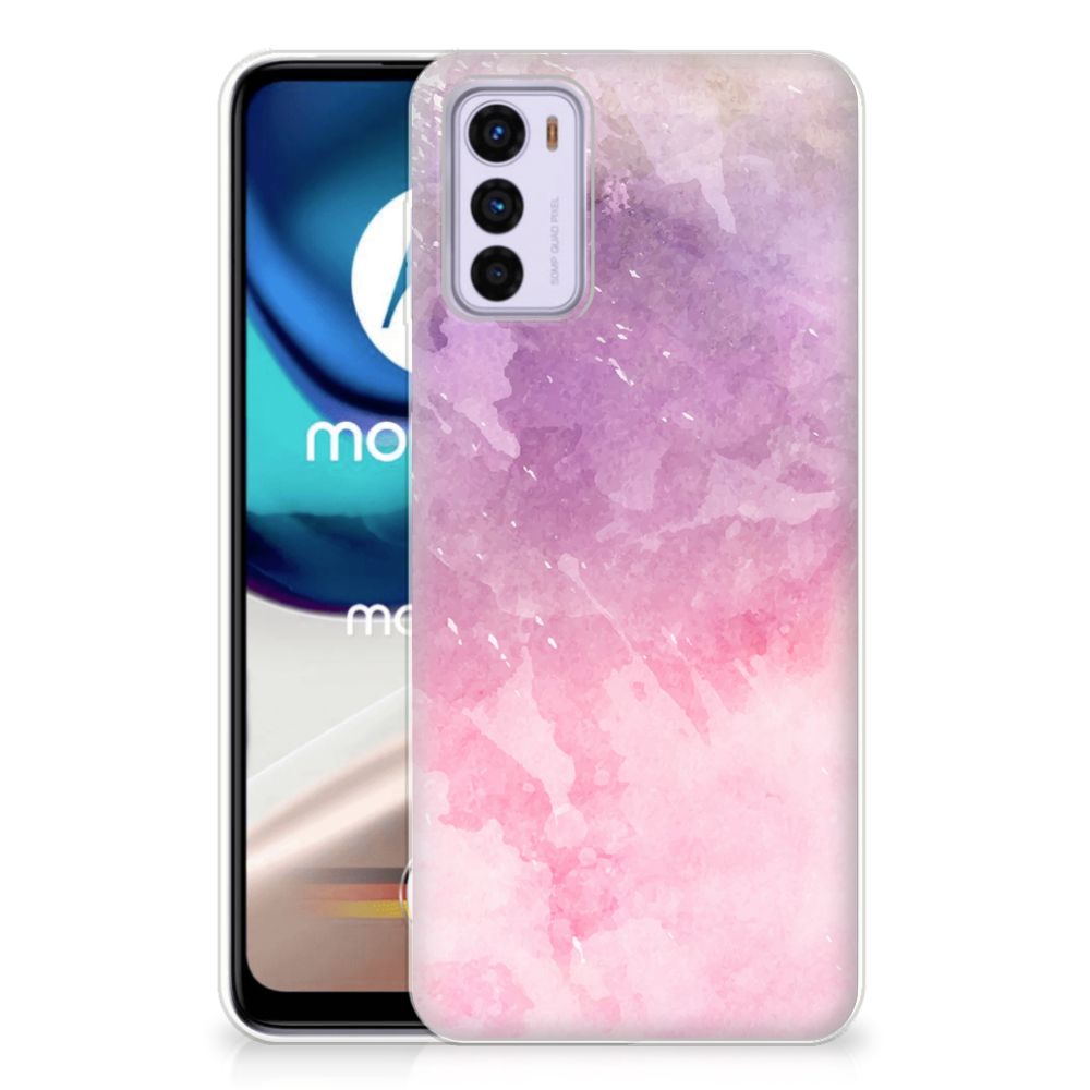 Hoesje maken Motorola Moto G42 Pink Purple Paint B2C Telecom