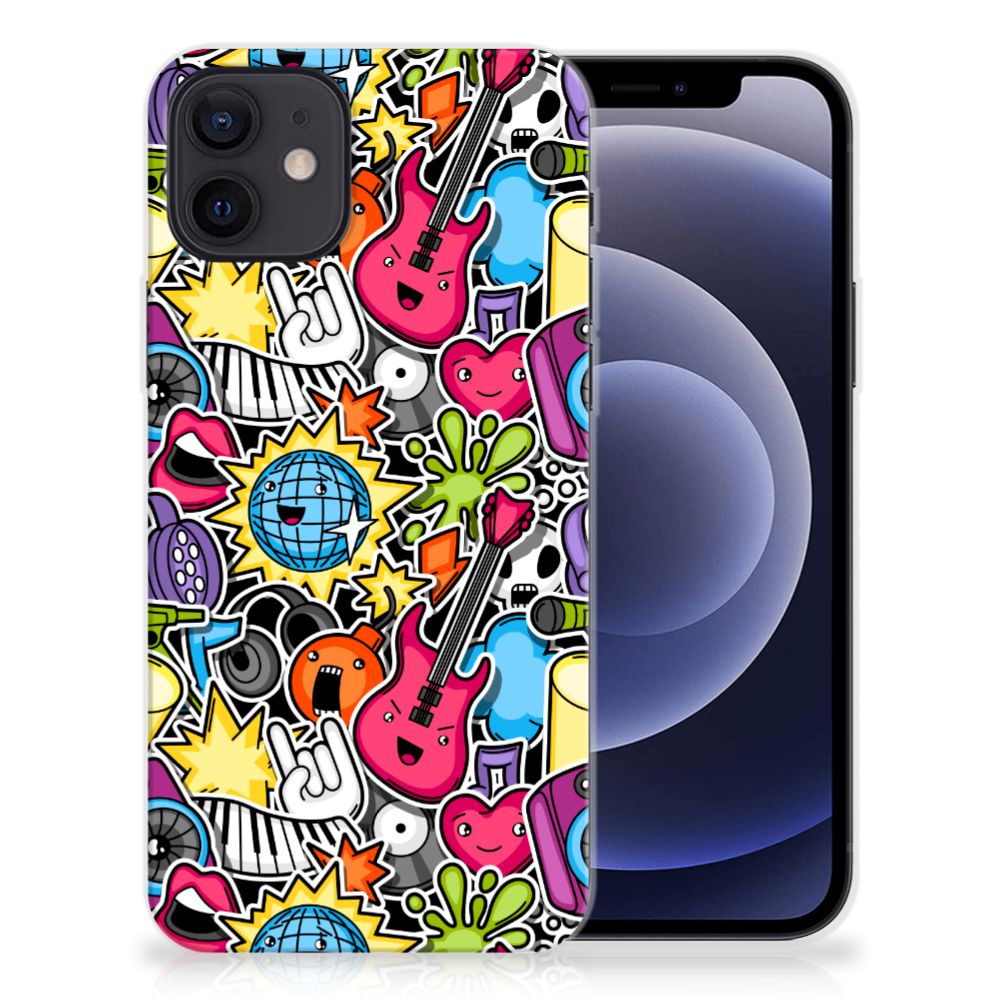 iPhone 12 | 12 Pro (6.1") Silicone Back Cover Punk Rock