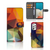 Samsung Galaxy A73 5G Book Case Polygon Color
