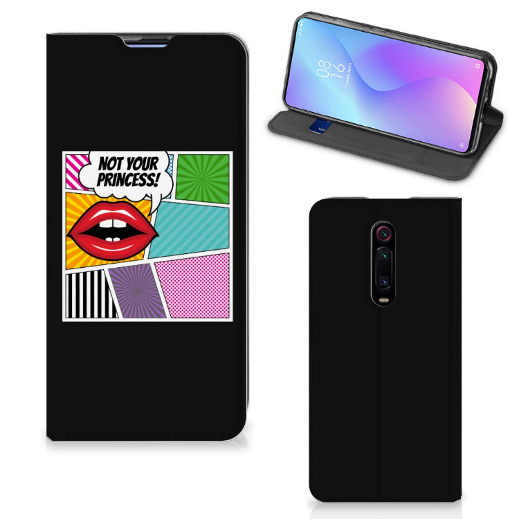 Xiaomi Mi 9T Pro Hippe Standcase Popart Princess