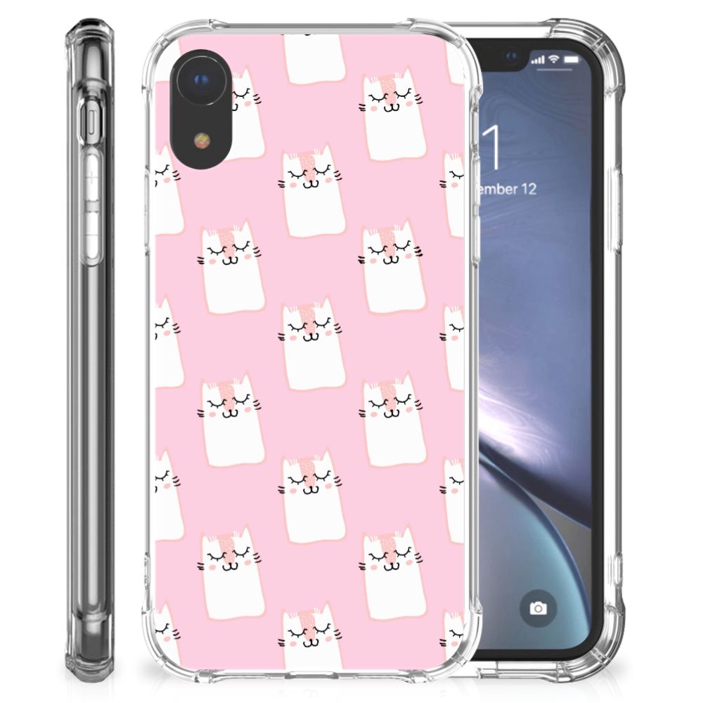 Apple iPhone Xr Case Anti-shock Sleeping Cats