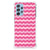 Samsung Galaxy A73 Doorzichtige Silicone Hoesje Waves Pink B2C Telecom