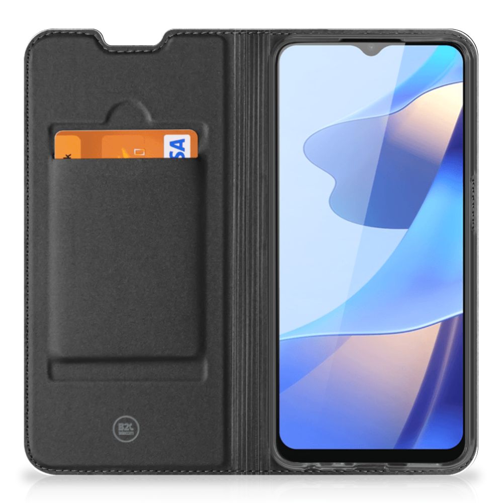 OPPO A54s | A16 | A16s Book Wallet Case Steigerhout