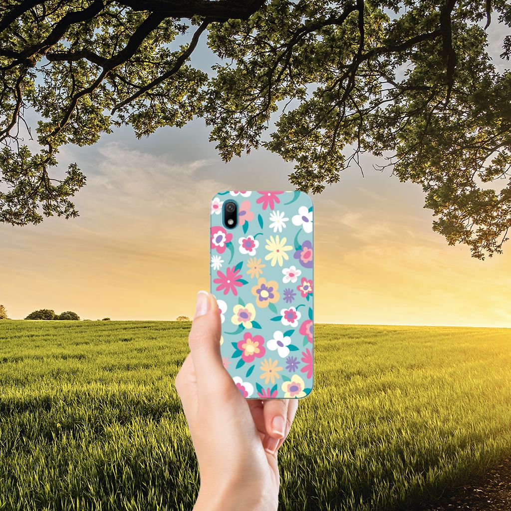 Huawei Y5 (2019) TPU Case Flower Power