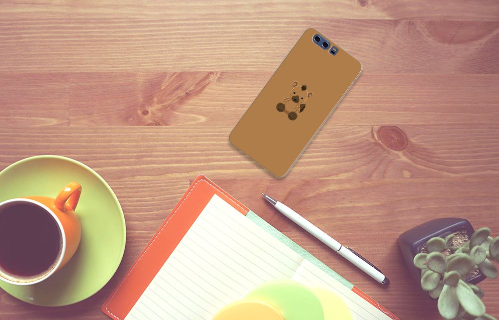 Huawei P10 Plus Telefoonhoesje met Naam Baby Hyena