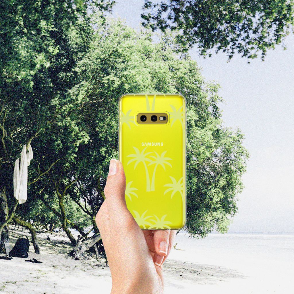 Samsung Galaxy S10e TPU Case Palmtrees