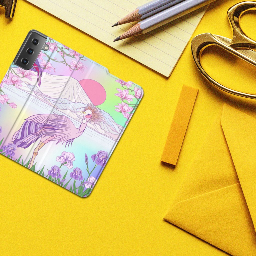 Samsung Galaxy S21 Hoesje maken Bird - B2C Telecom