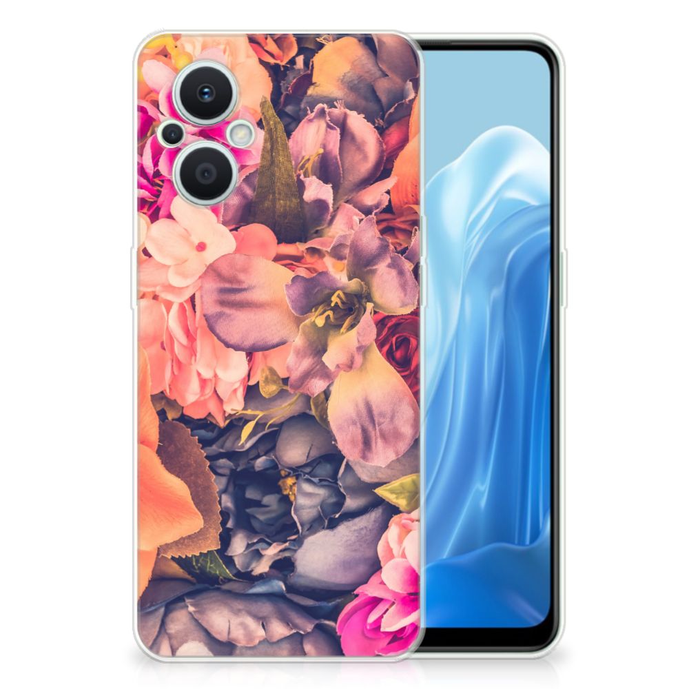 OPPO Reno8 Lite TPU Case Bosje Bloemen B2C Telecom
