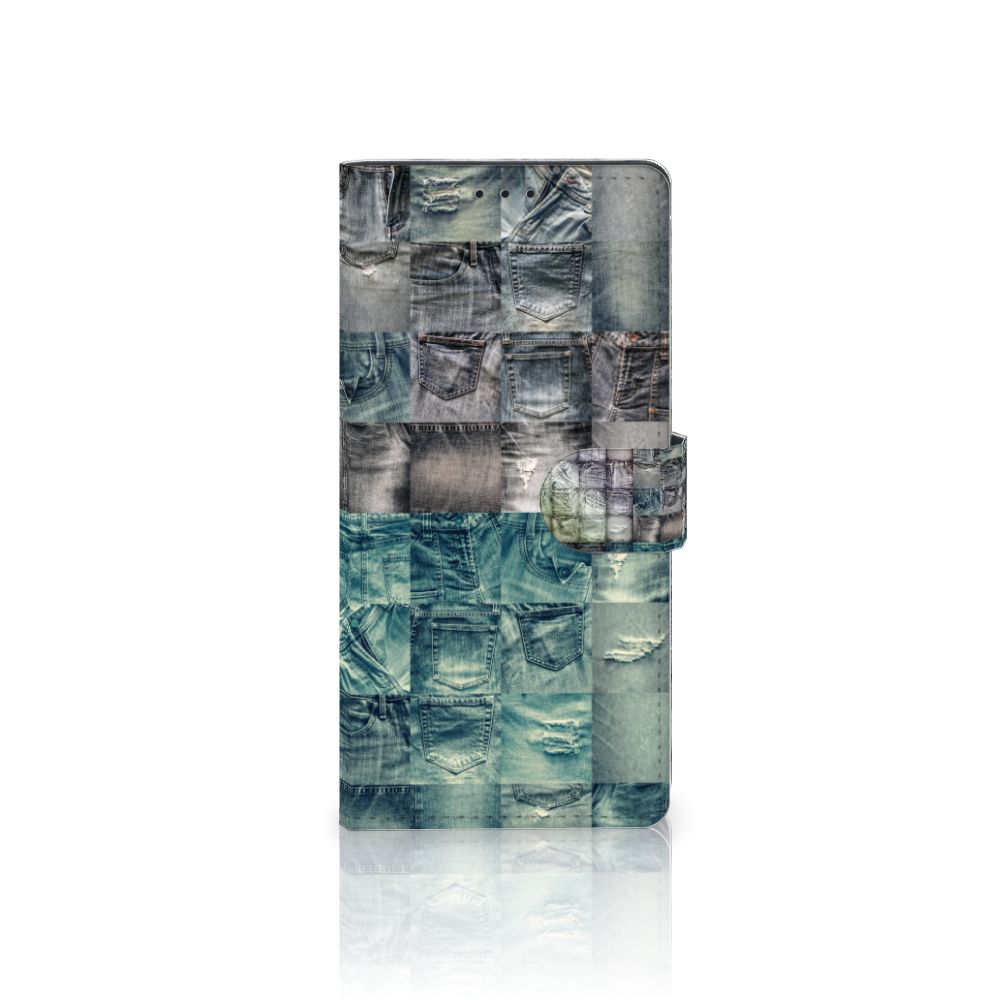 Wallet Case met Pasjes Samsung Galaxy A02s | M02s Spijkerbroeken