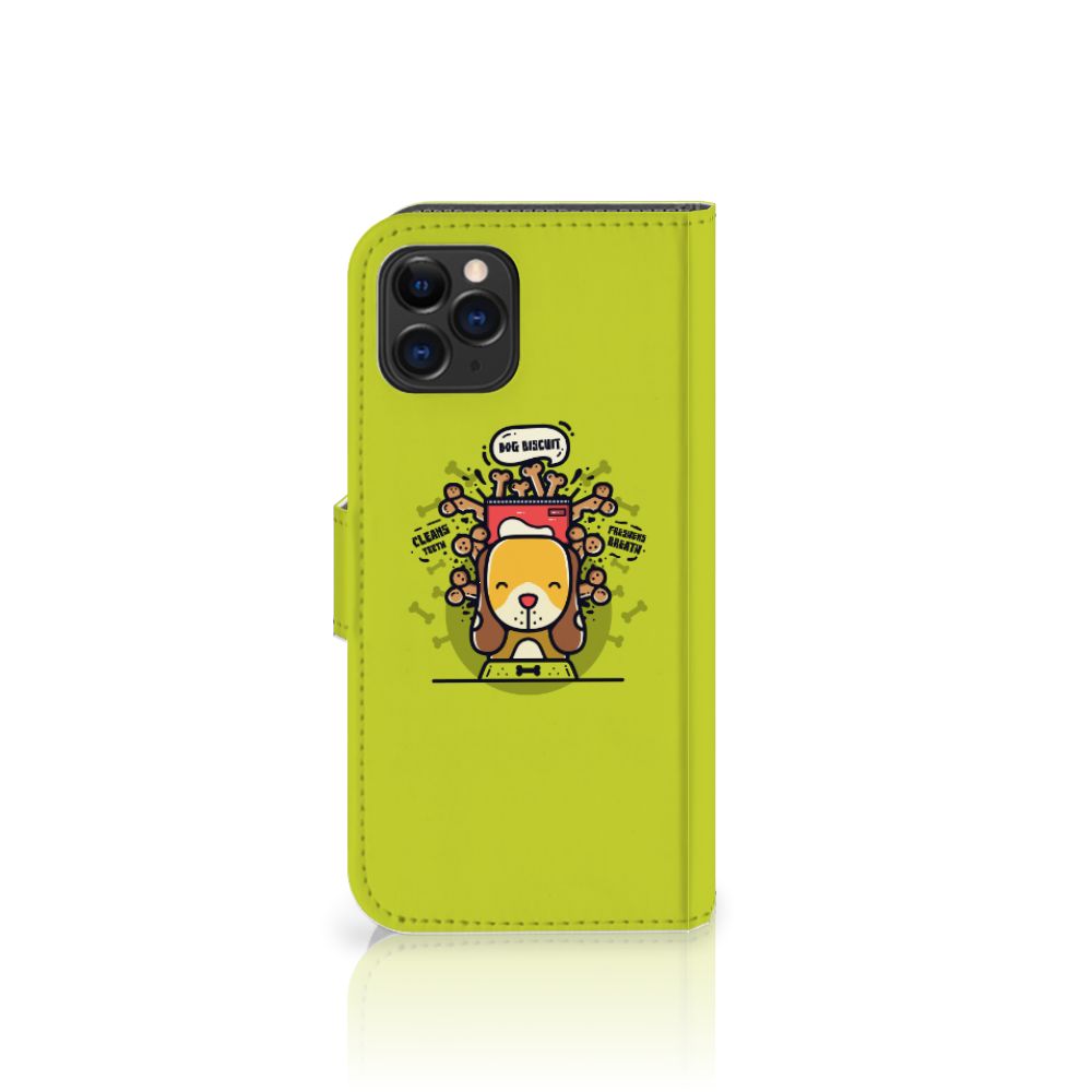 Apple iPhone 11 Pro Leuk Hoesje Doggy Biscuit