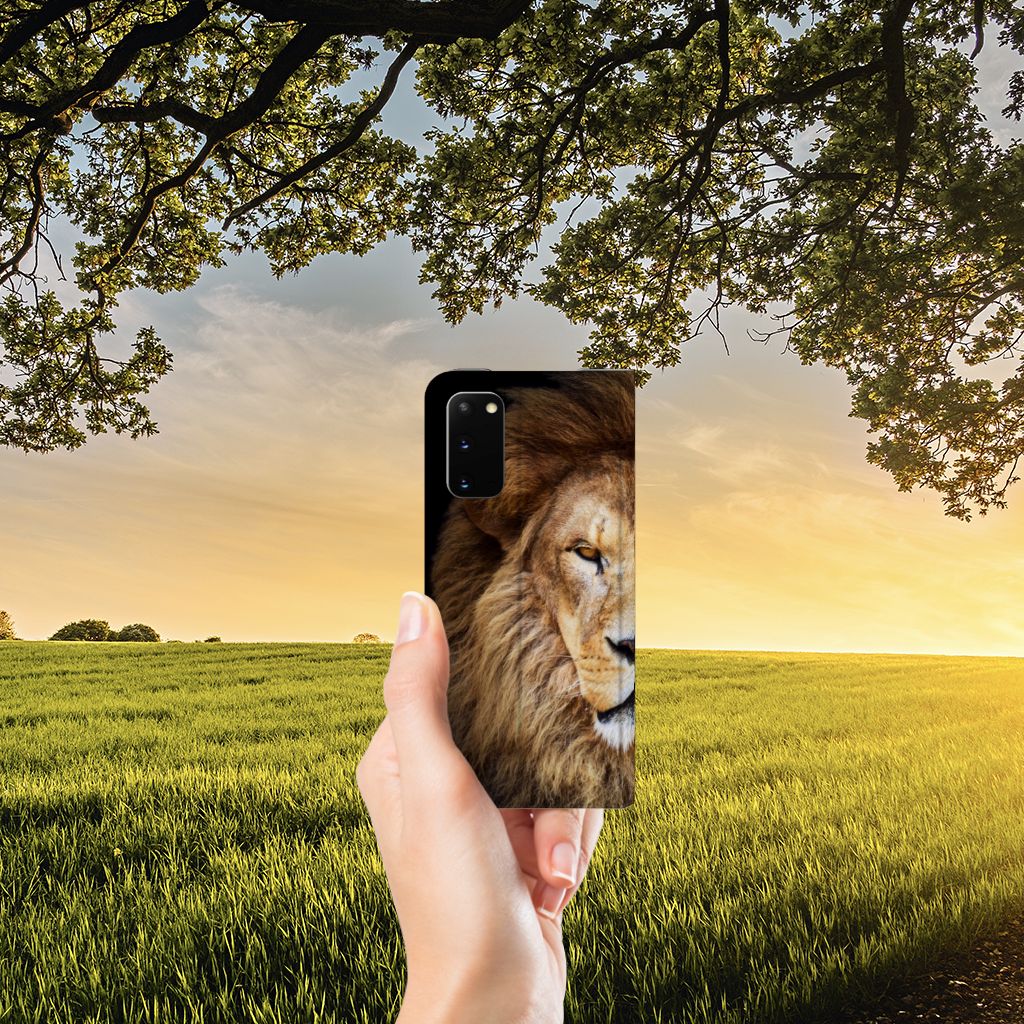 Samsung Galaxy S20 Hoesje maken Leeuw - B2C Telecom
