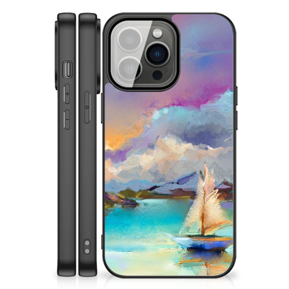 Kleurrijke Telefoonhoesje iPhone 13 Pro Max Boat B2C Telecom