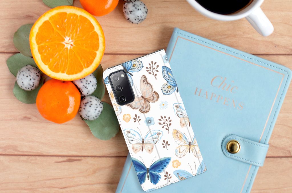 Hoesje maken voor Samsung Galaxy S20 FE Vlinder - B2C Telecom