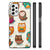 Samsung Galaxy A23 Dierenprint Telefoonhoesje Vrolijke Uilen B2C Telecom