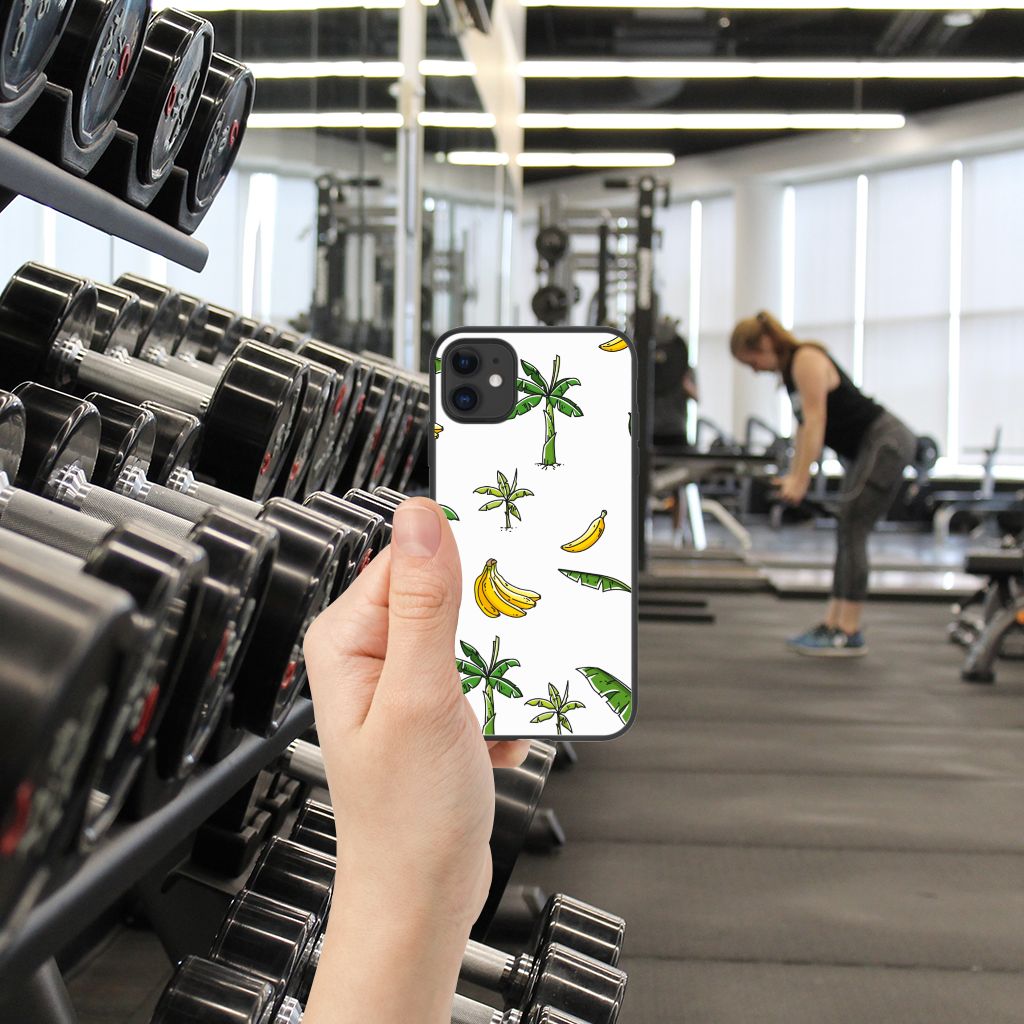 iPhone 11 Bloemen Hoesje Banana Tree B2C Telecom