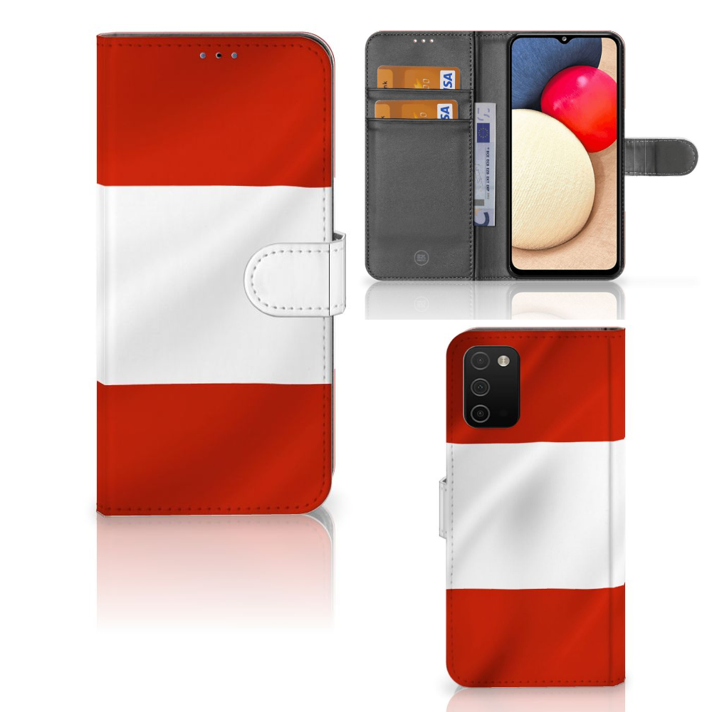 Samsung Galaxy A03s Bookstyle Case Oostenrijk