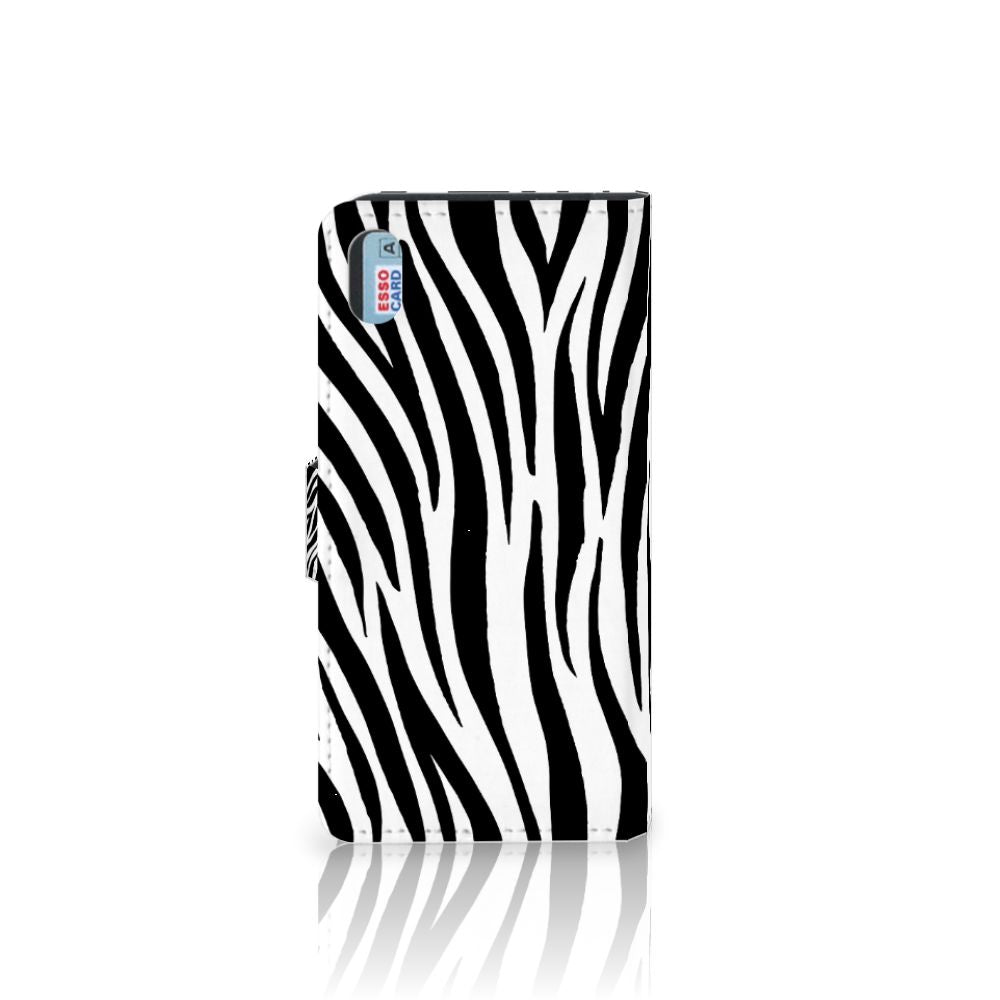 Xiaomi Redmi 7A Telefoonhoesje met Pasjes Zebra