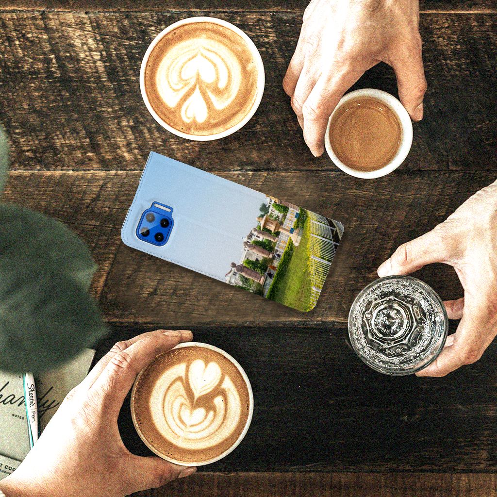 Motorola Moto G 5G Plus Book Cover Boeddha - B2C Telecom