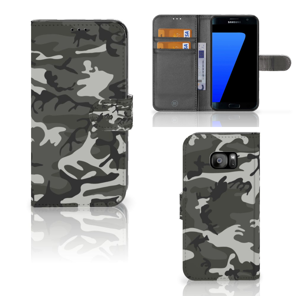 Samsung Galaxy S7 Edge Telefoon Hoesje Army Light