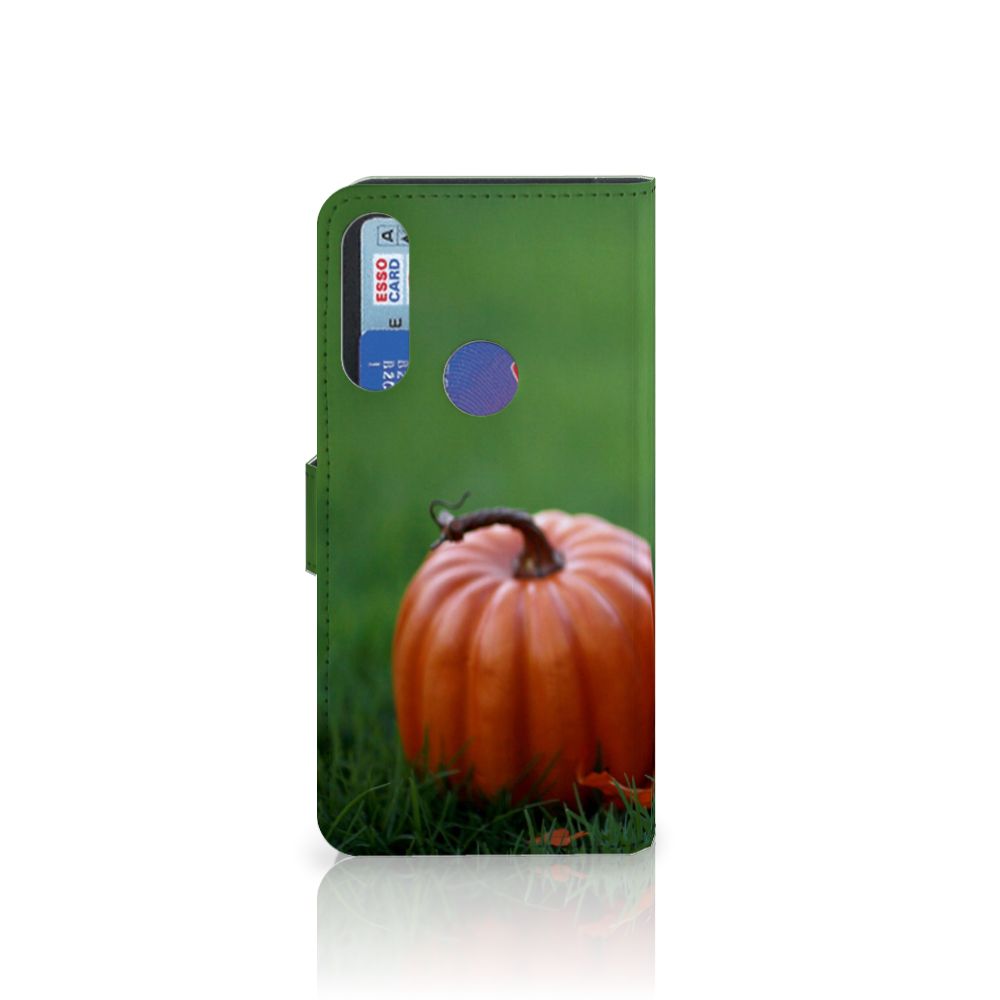 Alcatel 1S 2020 Telefoonhoesje met Pasjes Kitten