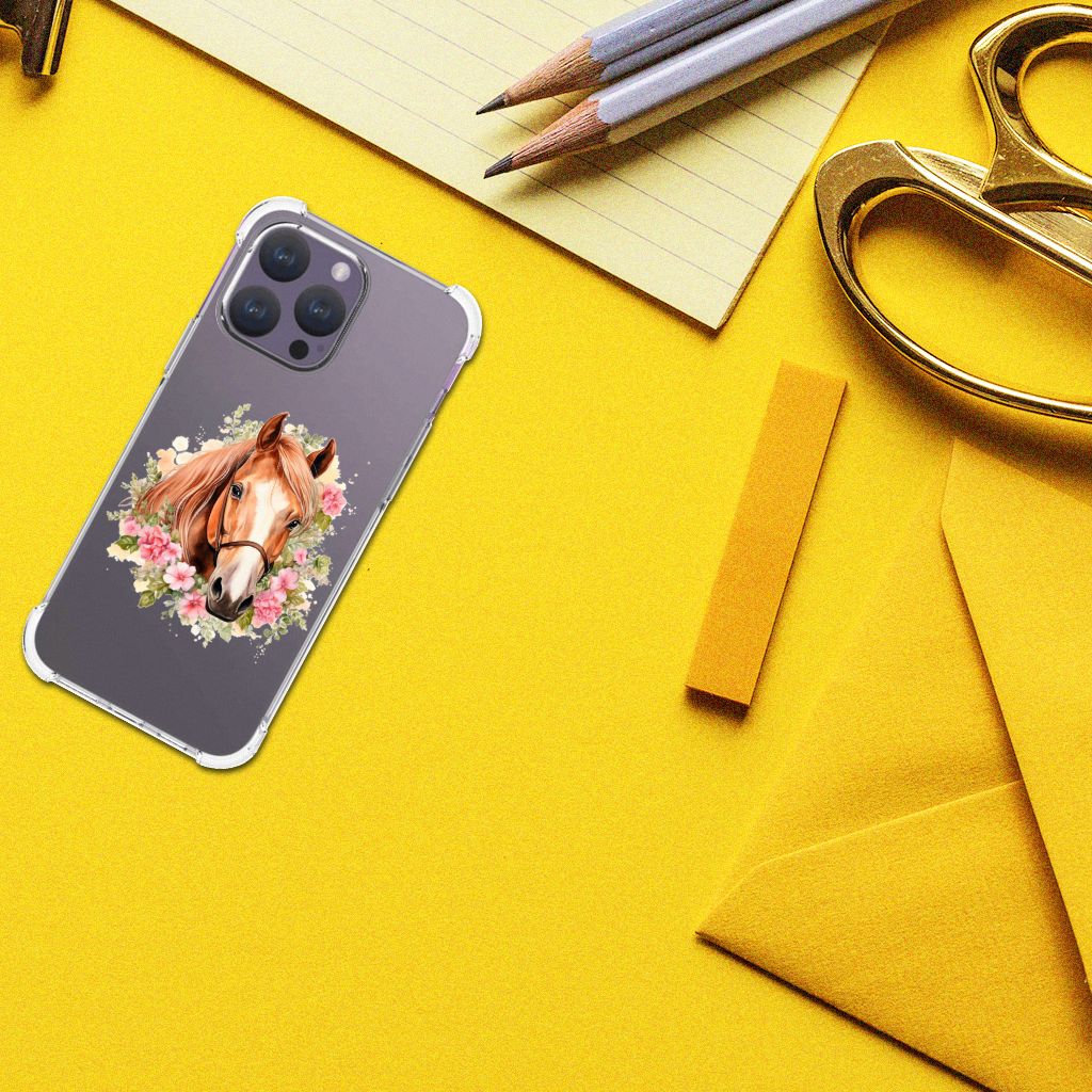 Case Anti-shock voor iPhone 15 Pro Max Paard B2C Telecom