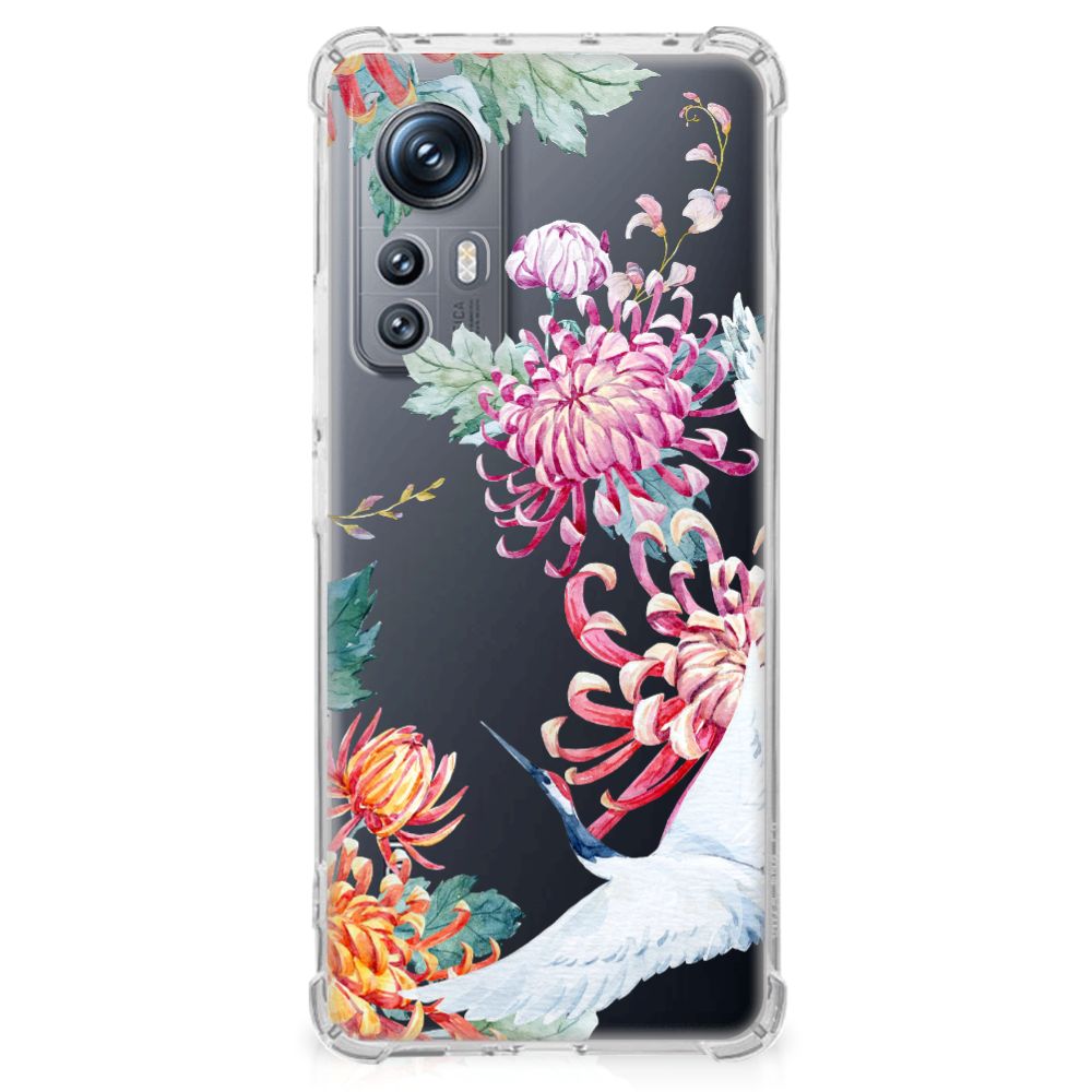 Xiaomi 12 | 12x Case Anti-shock Bird Flowers