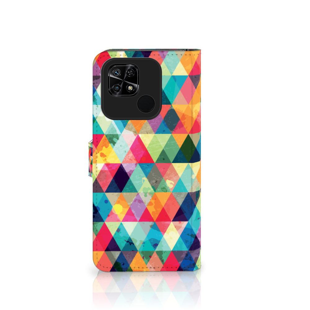 Xiaomi Redmi 10C Telefoon Hoesje Geruit