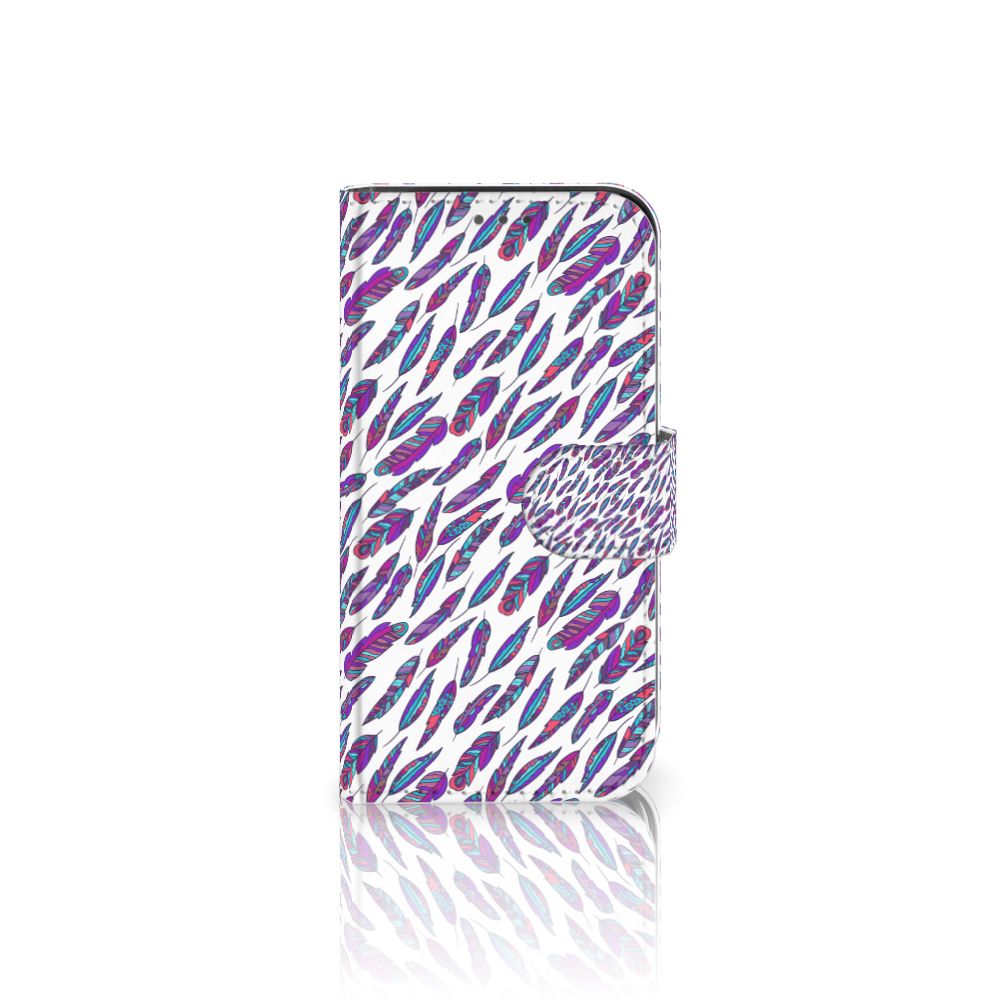 Apple iPhone 12 Mini Telefoon Hoesje Feathers Color