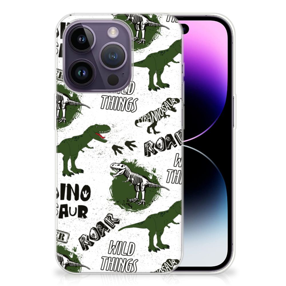 TPU Hoesje voor Apple iPhone 14 Pro Dinosaurus B2C Telecom