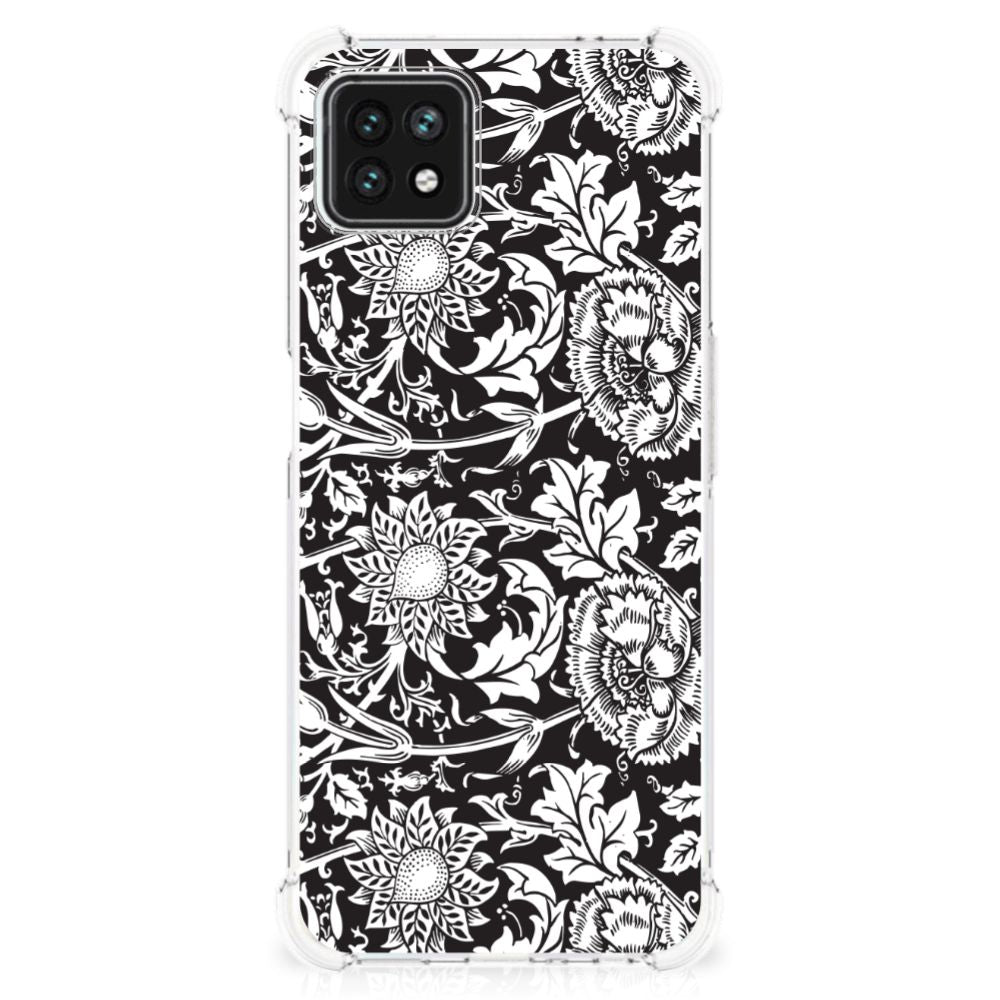 OPPO A53 5G | A73 5G Case Black Flowers