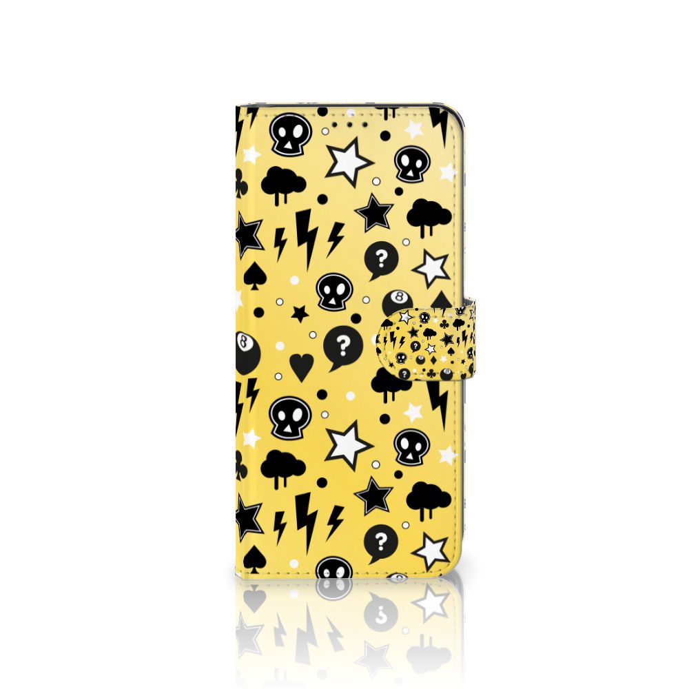Telefoonhoesje met Naam Samsung Galaxy S21 Ultra Punk Geel
