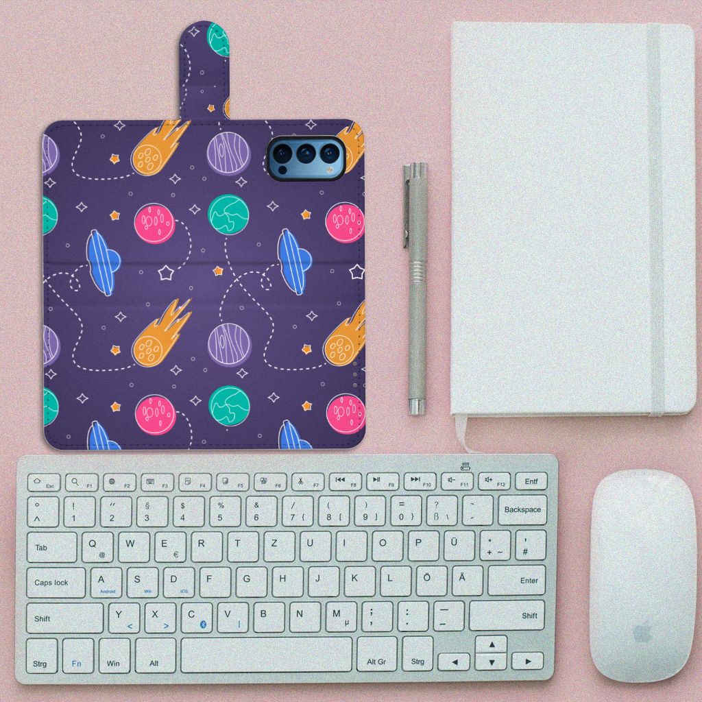 OPPO Reno 4 Pro 5G Wallet Case met Pasjes Space
