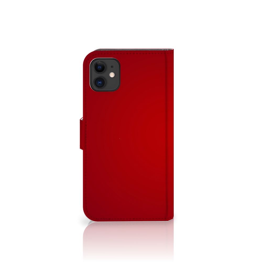 Apple iPhone 11 Wallet Case met Pasjes Liefde - Origineel Romantisch Cadeau
