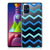 Samsung Galaxy M51 TPU bumper Zigzag Blauw