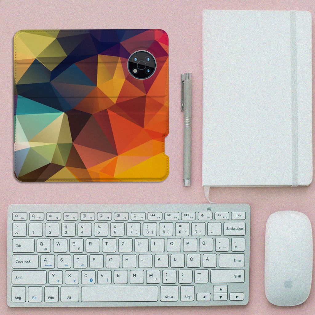 Nokia G50 Stand Case Polygon Color - B2C Telecom