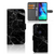 Motorola Moto G Pro Bookcase Marmer Zwart - Origineel Cadeau Vader