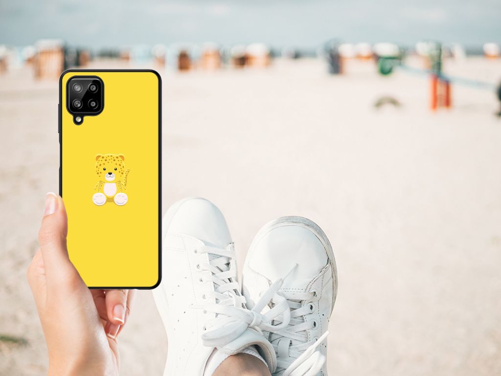 Samsung Galaxy A12 Hoesje Baby Leopard B2C Telecom
