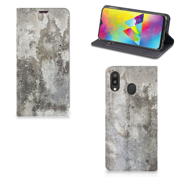 Samsung Galaxy M20 Standcase Beton Print