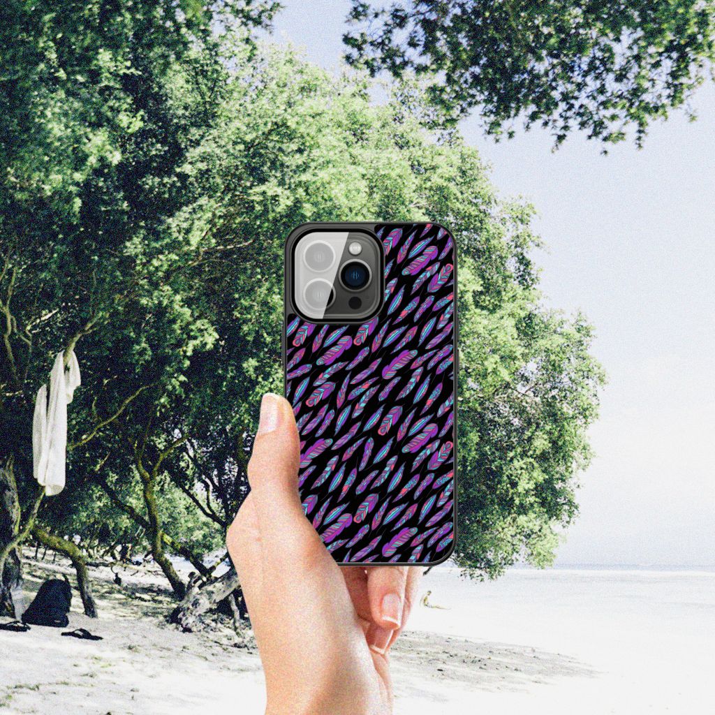 iPhone 13 Pro Back Case Feathers Color B2C Telecom