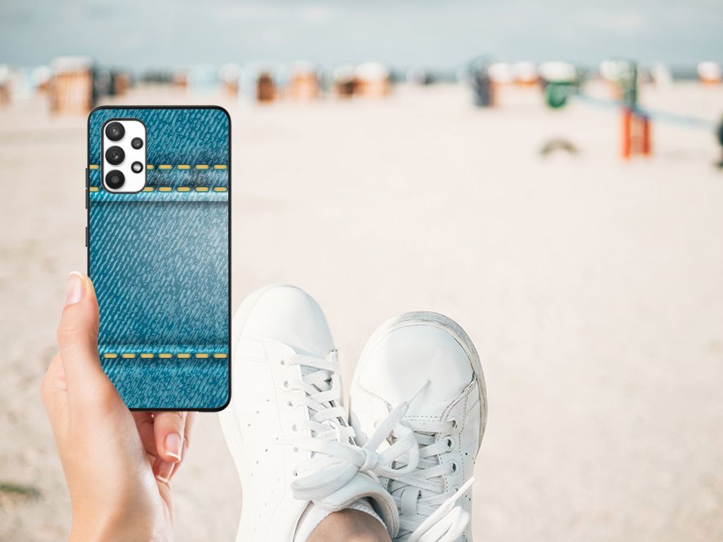 Samsung Galaxy A32 4G | A32 5G Enterprise Editie GSM Cover Jeans B2C Telecom