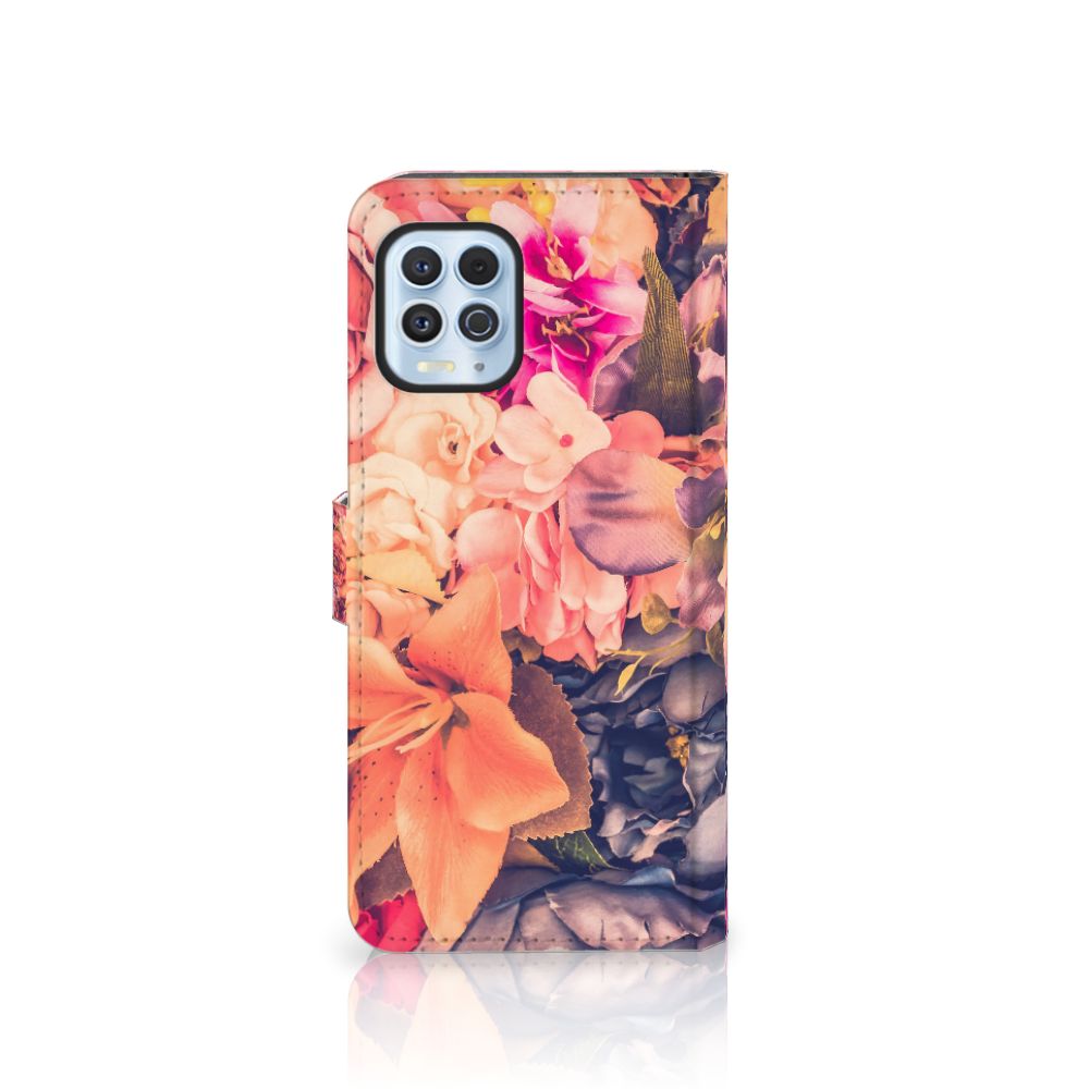 Motorola Moto G100 Hoesje Bosje Bloemen