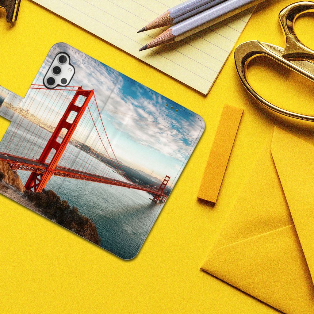 Samsung Galaxy A32 4G Flip Cover Golden Gate Bridge