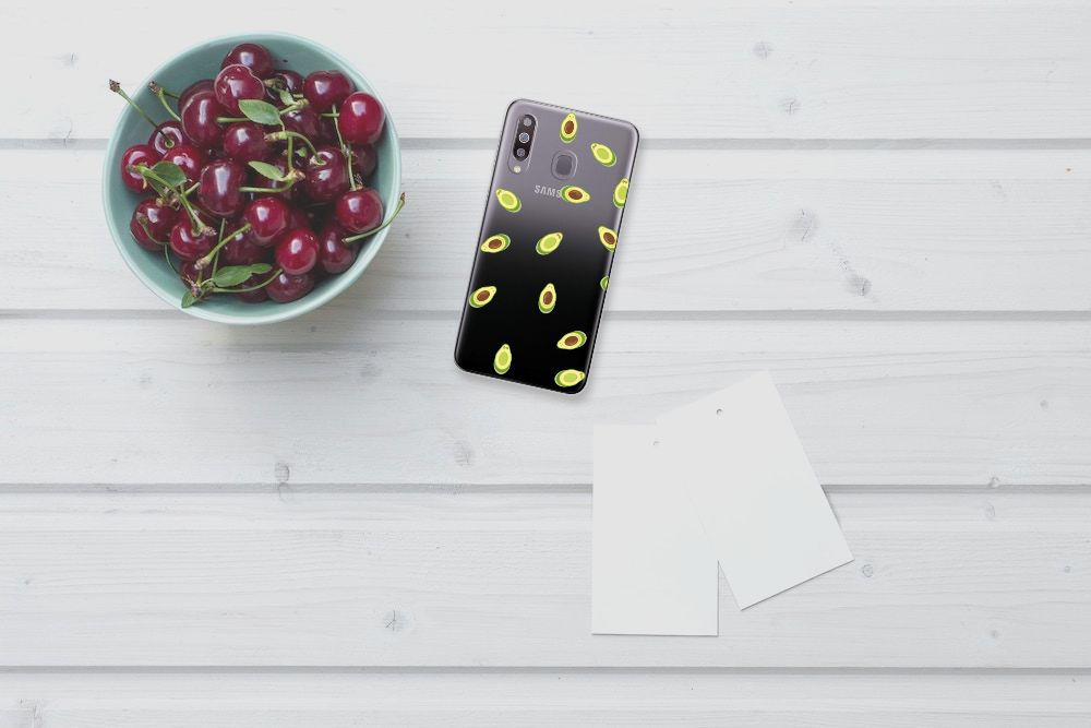 Samsung Galaxy M30 Siliconen Case Avocado