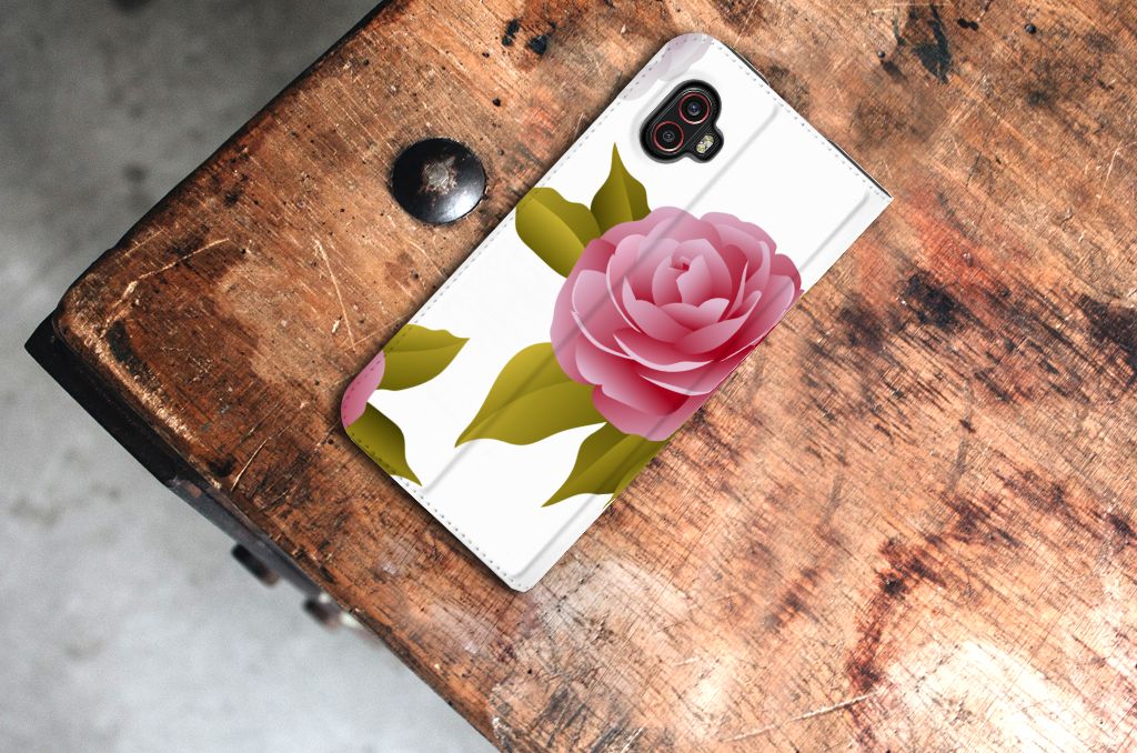 Samsung Galaxy Xcover 6 Pro Smart Cover Roses - B2C Telecom